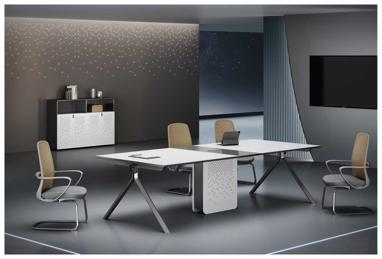 STARLIGHT Screen Cabinet XHU-KBZY14-D-File Cabinets