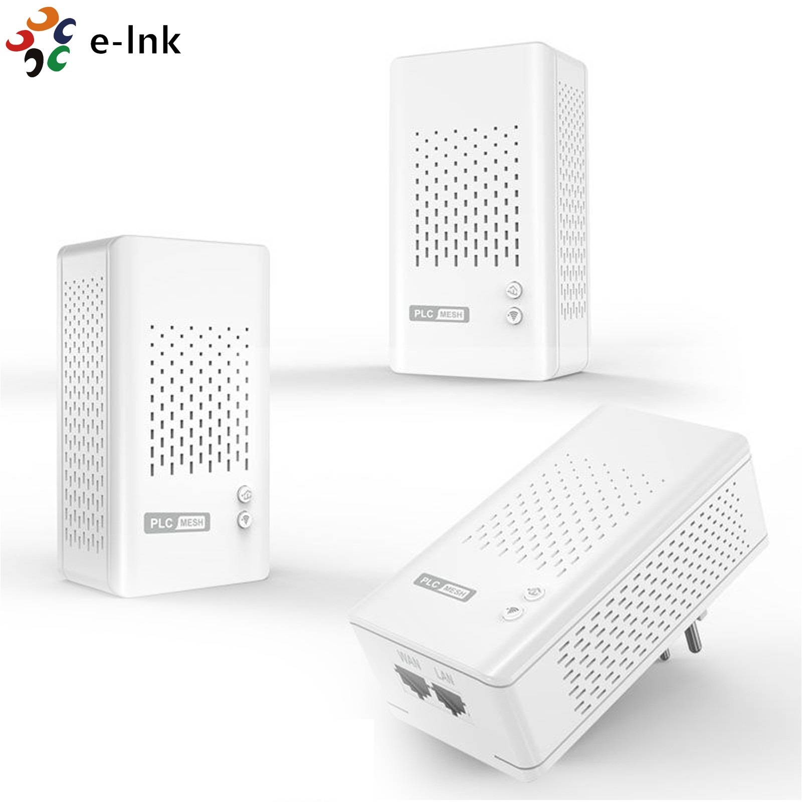 1200Mbps наполнитель ряда Wifi Powerline PLC набора переходника Powerline радиотелеграфа 2 гаван
