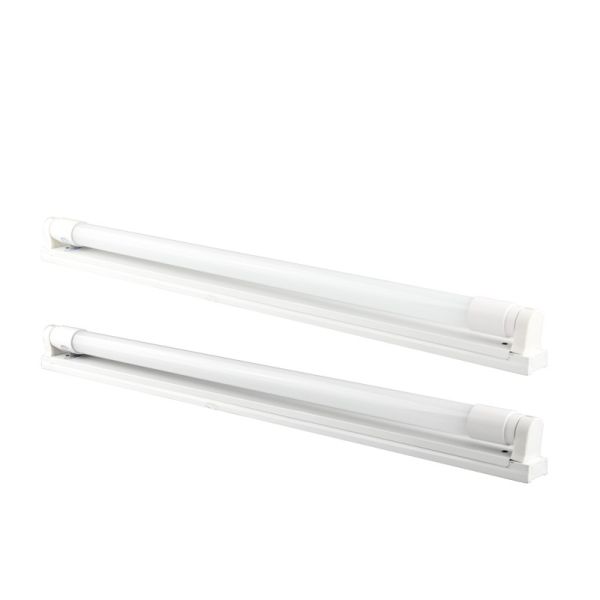 9-24W Warm White T8 LED Tube With Aluminum Lamp Body For Household Lighting