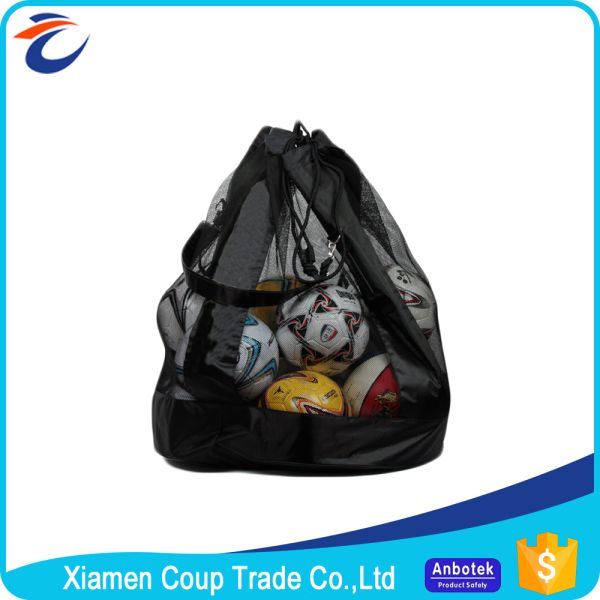 сумка 65 кс футбольного мяча сетки ткани 420Д Оксфорда пакет шарика размера см 65 кс 82 большой нагруженный