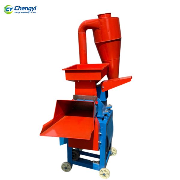 Carbon Steel Chaff cutter with grinder Powerful Forage Grinder Shredder Feed Processing