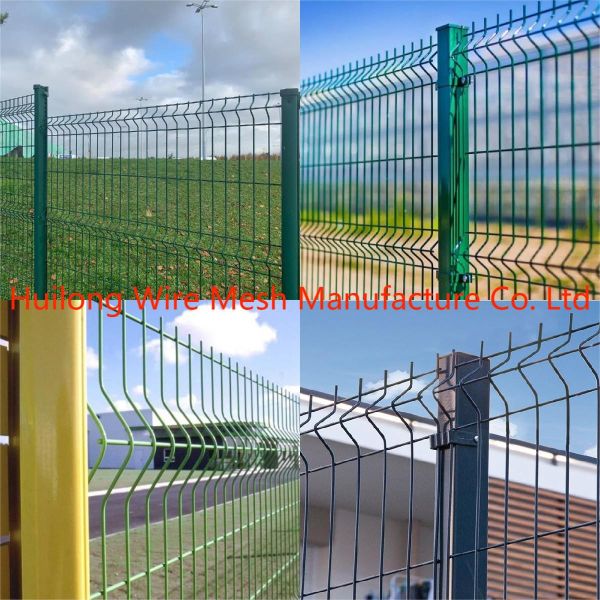 1530mm 3D гнуть сваренную проволочную изгородь обшивает панелями весь покрытый порошок цвета Ral