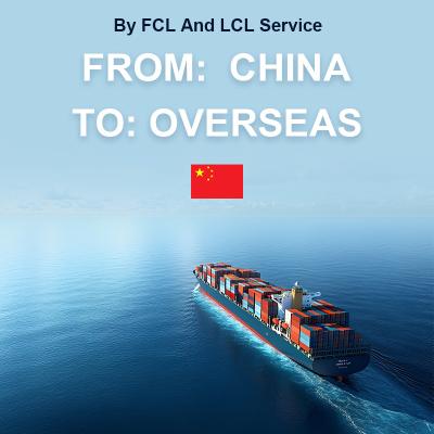 Destination mondiale Transporteur maritime de la Chine à l'étranger porte à porte