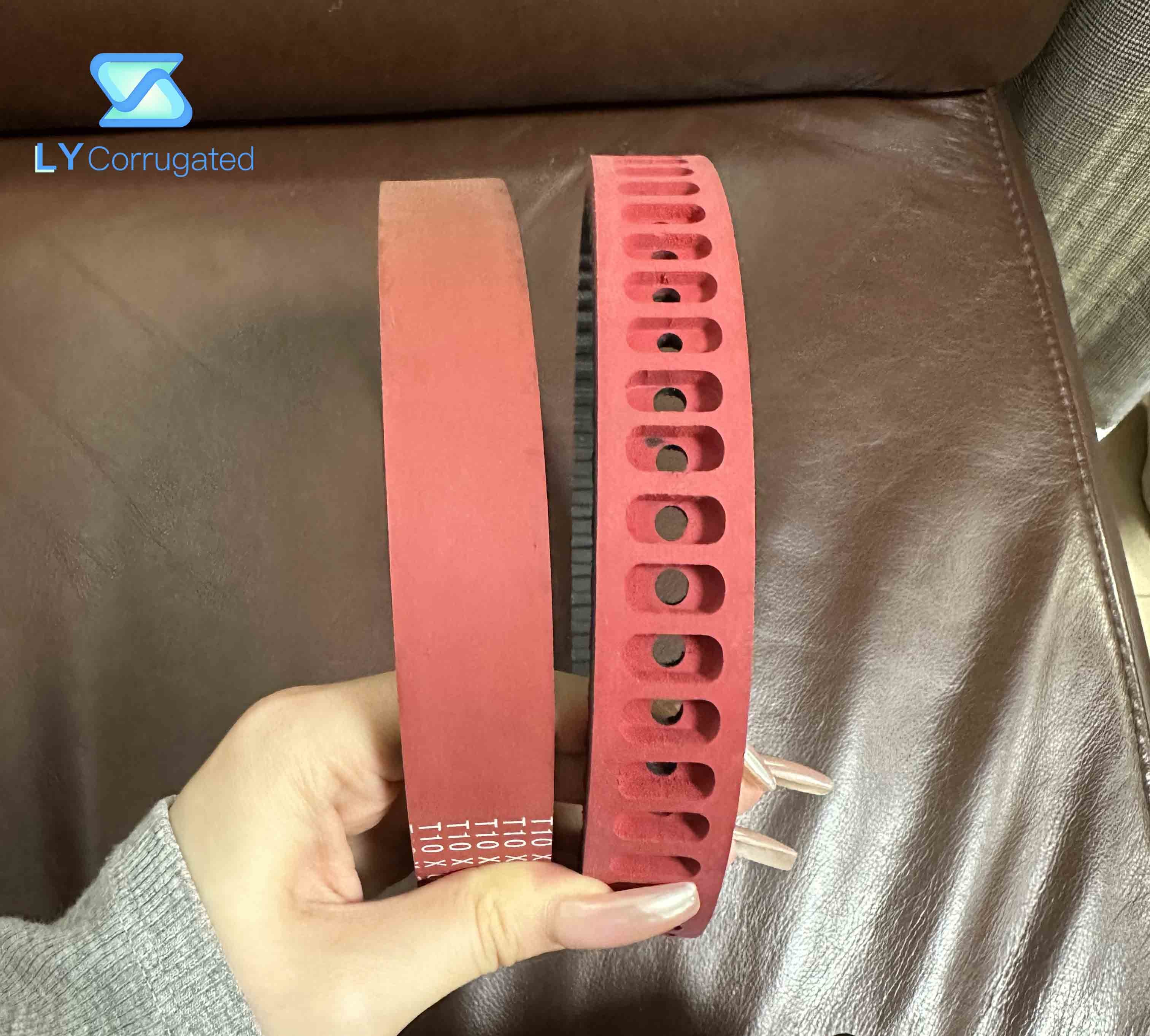 Части T10 530 машины коробки OEM запасные пояс 560 PU резиновый Toothed