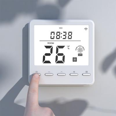 Central Air Conditioning Thermostat for Fan Coil System Control