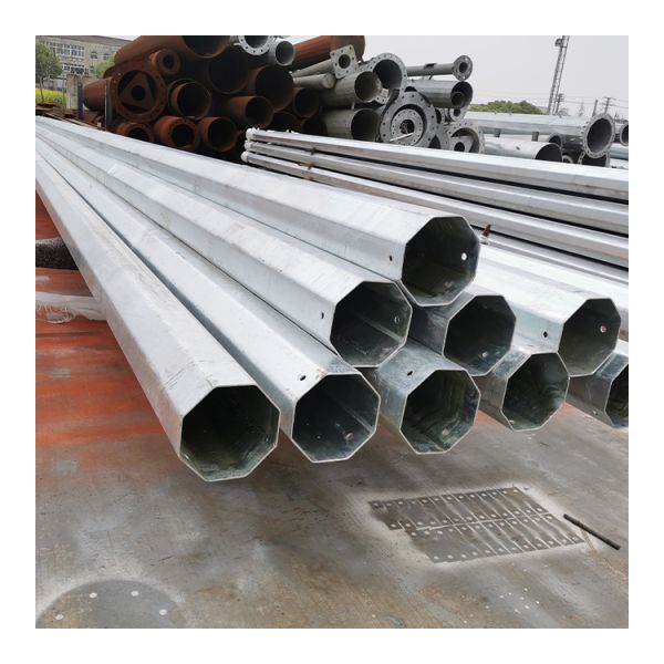 Q235b Q460 Monopole Telecom Tower Antenna Steel Tubular Swaged Pole