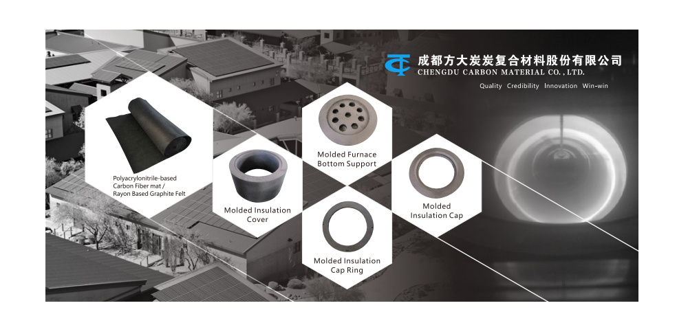 Polyacrylonitrile Based Carbon Fiber Mat / Rayon Based Graphite Felt High Temp