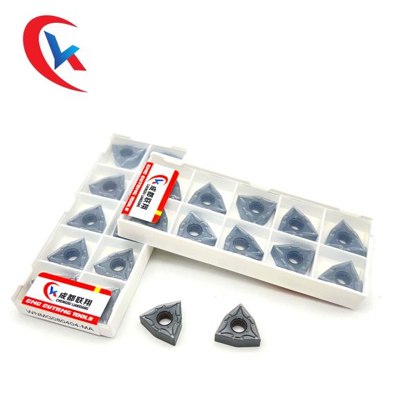 WNMG080404-MA PVD Coating Carbide Milling Inserts Stainless Steel Finishing