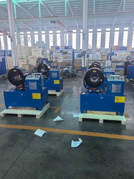 4 Inch Hydraulic Hose Crimping Machine with 16 Dies 6-102mm Range