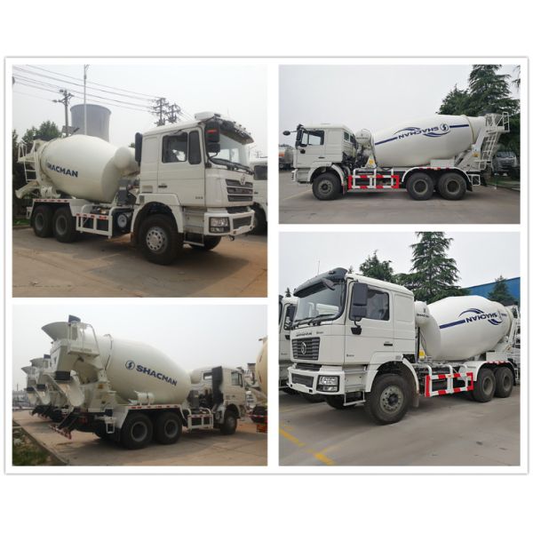 Customized Request Second Hand Shacman 8/9/10m3 Used Concrete Mixer Truck with Pump