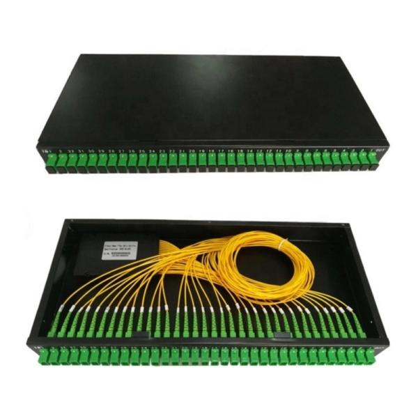 FTTH 16 Cores Sc APC Simplex Fibra Óptica Splicing caixa de distribuição Tamanho 235 * 125 * 50mm