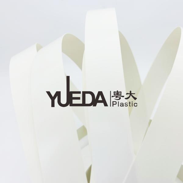 Flexible White Cabinet Edge Banding Tailored Materials PVC Cabinet Edge Trim