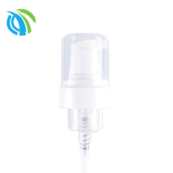 Smooth Aluminium Foam Bottle Pump 0.8ml 40/410 Empty Soap Dispensers ODM