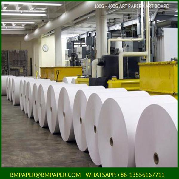 C2S art paper in China manufacture