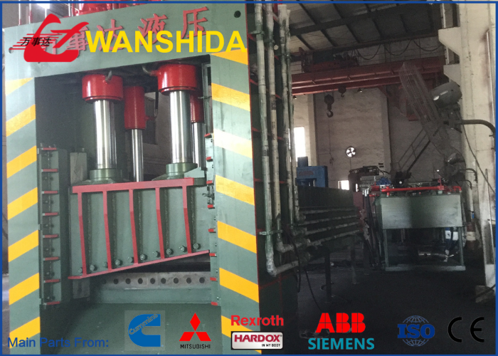PLC Controlled 8000kN Hydraulic Gantry Shear For Metal Recycling