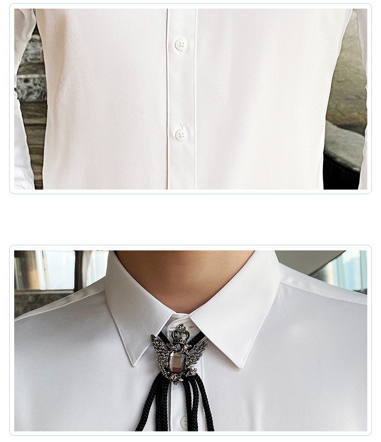 5000 мужских формальных рубашек в стиле Casual Slim Cotton с длинным рукавным дизайном для настройки