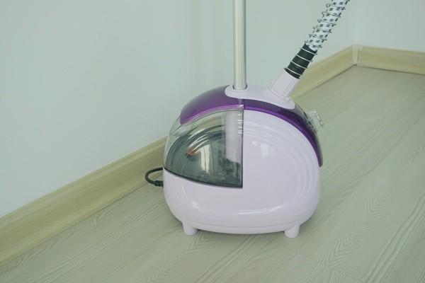 Single Pole Garment Steamer With Stand , 1800 W Heavy Duty Clothes Steamer