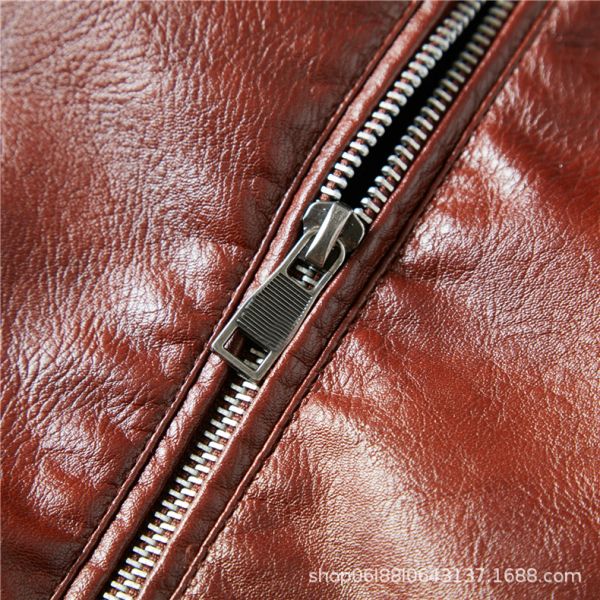 Зимнее куртка оптом ретро ветроусадочный утилита черный пустой урожай парка стойка воротник пу кожаные мотоциклы куртка