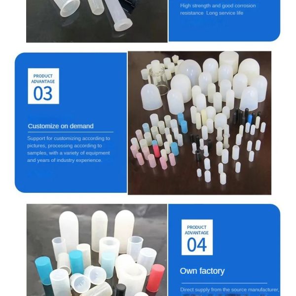 High Temperature Resistant Silicone Sleeve for Moulding Process UL94V-0 Flame Retardant RoHS Certified Waterproof Dust Cover