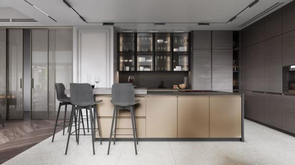Modern Cabinet Design Luxury Custom Living Room Furniture Kitchen Cabinets