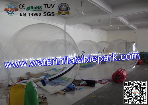 Exciting Commercial Inflatable Ball For Walking On Water , Human Inflatable Water Ball