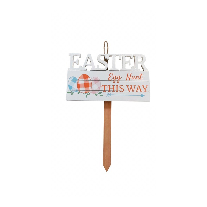 Custom Easter Yard Stake with OEM/ODM Customization Mature Craftsmanship for Seasonal Retail