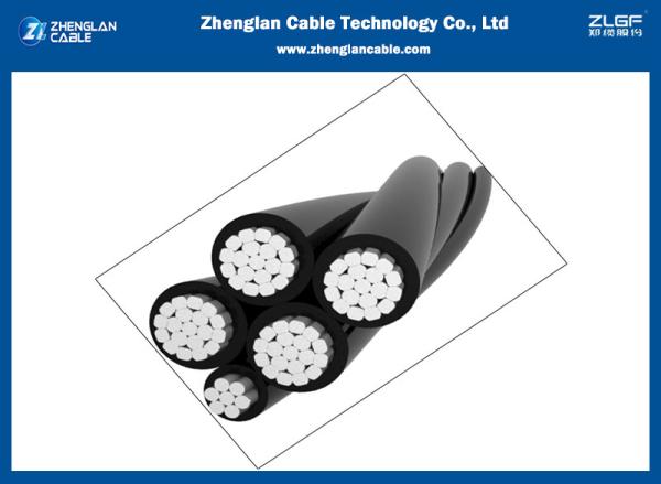 câble en aluminium PRE- de 0.6/1kV ASSAMBLED 3X35 1X50SQMM ABC
