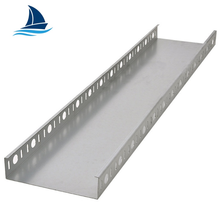 Stainless Steel Brown Tray Industrial Cable Trunking With CE Certification Ventilated