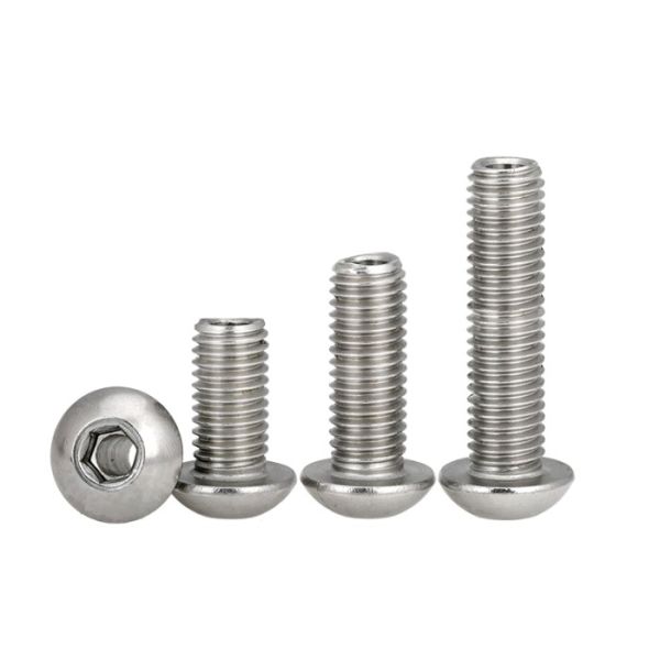Stainless Steel #8 Hollow Pan Head Screw With Hex Head
