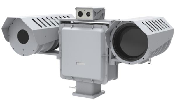 3Km Night Vision IR Camera 150mm Lens 50kg Load Duty Long Range IR Security Camera