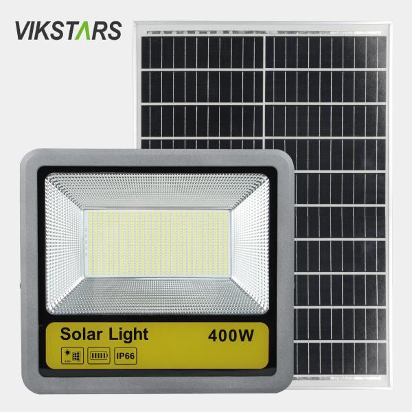 Aluminum solar reflectors 400w with mono solar panel high quality solar flood lights