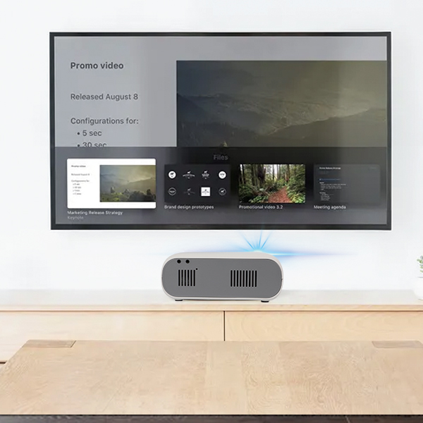 Репроектор домашнего фильма 5800 люменов с построенный в дикторе 1*3W