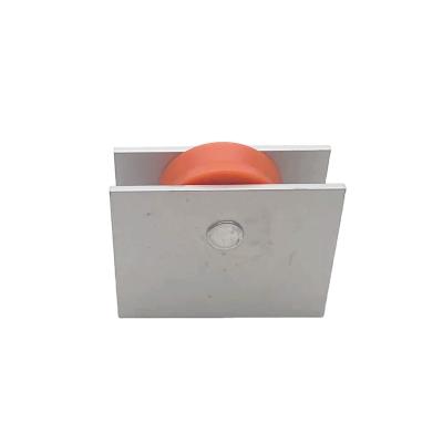 Commercial Rustproof Aluminium Sliding Door Rollers Runners Customized