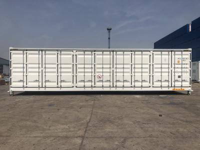 40ft Side Open Equipment Shipping Containers Sandwich Panel Rock Wool Insulated
