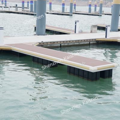 Iate de flutuação de alumínio livre Marine Pier Floating Bridges Decking da plataforma da plataforma da água da doca de flutuação da manutenção