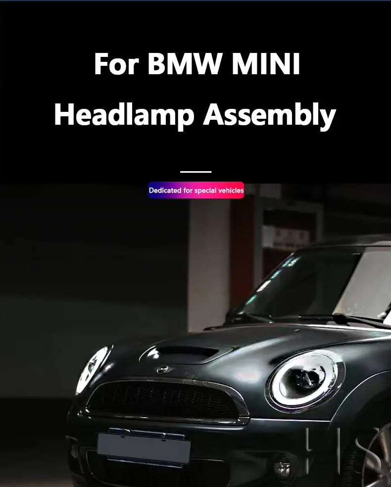 Mini R55 R56 R57 6000K BMW MINI Фары