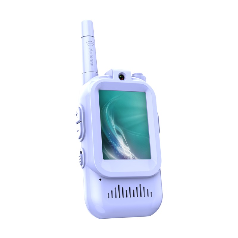 Newest Portable Children Walkie Talkie for Kids 2 Pack in Set With  2 Inch IPS Screen Video Intercom As Birthday Christmas Gifts