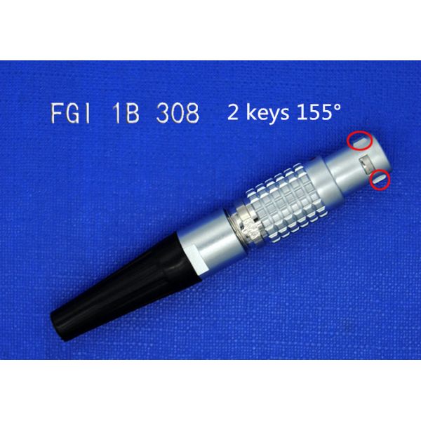 ФГИ 1Б 308 8 соединителей круглого кабеля для кабеля данным по Лайка, 2 ключа Пин кабельные соединители 155 градусов