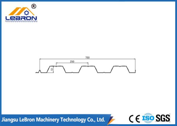 estações da máquina 20 de 15m/Min Floor Deck Roll Forming para centrais elétricas