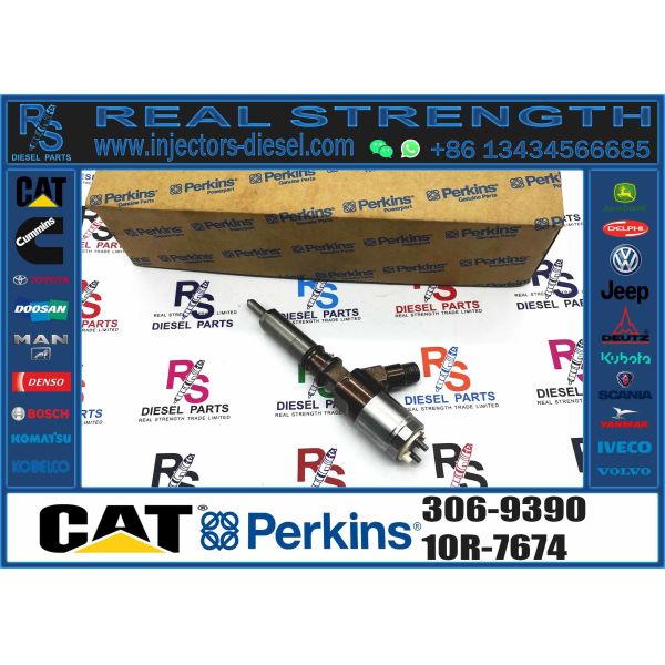 High Quality For Caterpillar Perkins C6.6 C6.4 Engine Cat 320d Injector Common Rail 320d Injector 306-9390 10R-7673 2645