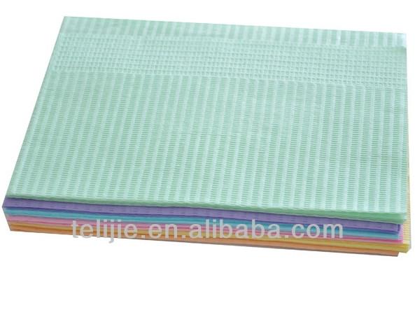 1 Ply Thin Film Disposable Paper Bibs Waterproof Absorbing