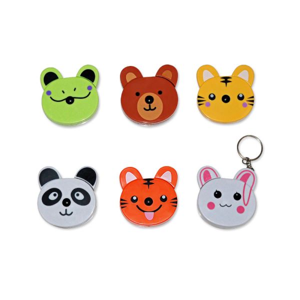 Wintape Adorable Cartoon Cute Retractable Pocket Sewing Tape Measure Plastic Toy Giveaways Linear Measurement Ruler