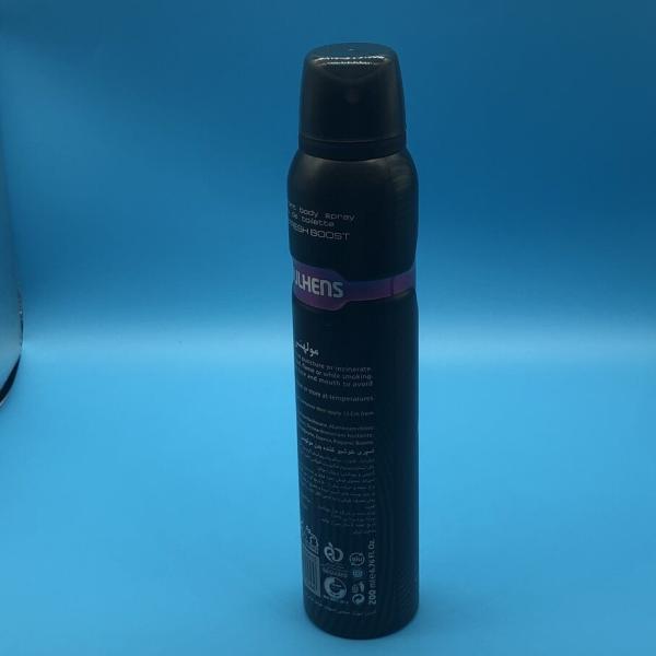 Long-Lasting Quick Dry Body Spray Valve with Aluminum Ingredients for Fast Results