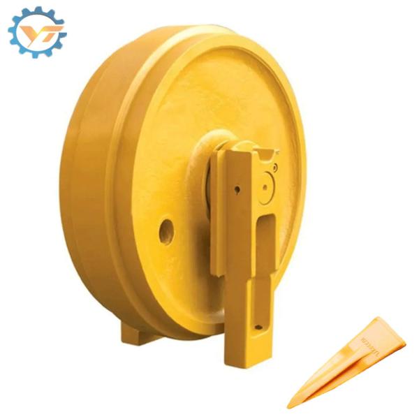28. Assemblagem frontal do idler para bulldozer D4D com guardas de rocha pesadas