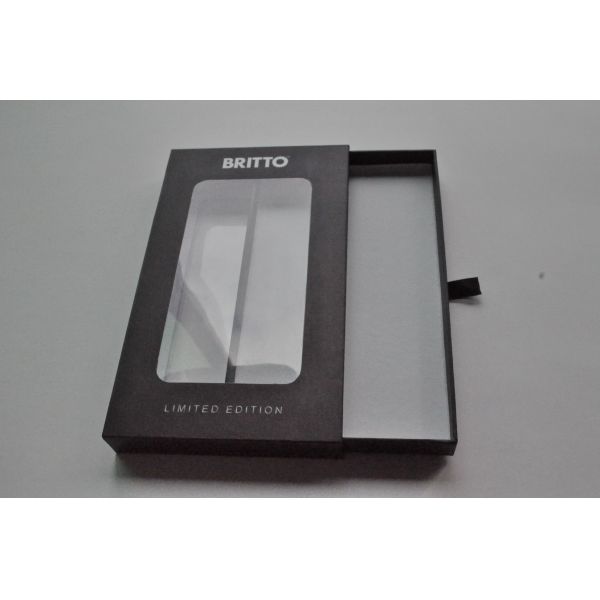 Коробка прозрачного случая телефона бумаги с покрытием упаковывая, коробки изгот