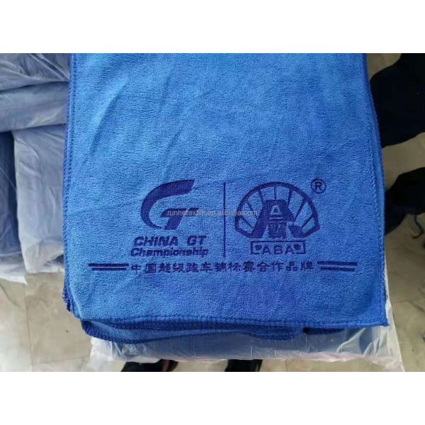 80% Poliéster 20% Poliamida 40*40cm 300gm Toalha de microfibra para limpeza de carro e cozinha