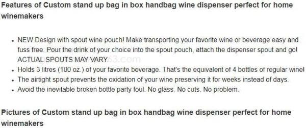 bag in box handbag wine dispenser home winemakers,accmor wine bottle bag flask/750ml flexible foldable wine bottles pack