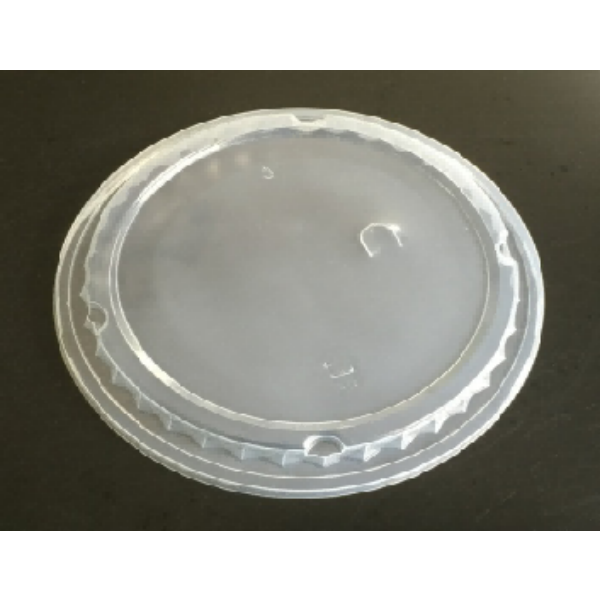 PP Clear Φ14.6cm Disposable Food Packaging Paper Bowl/Soup Cup Plastic Lid, Low MOQ