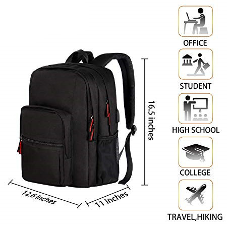 Durable Middle School Backpack School Bag Fit 15 Inch Computer For Boys