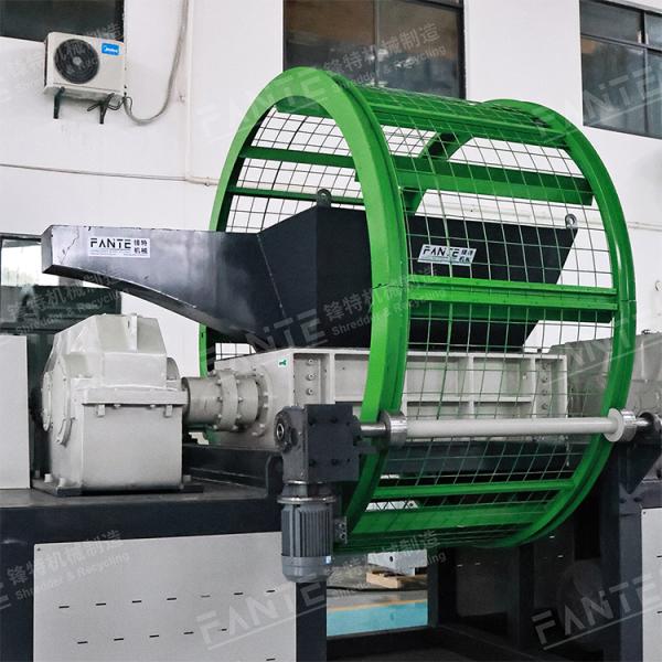 Automatic Shredder for Waste Tyre & Scrap Car Tire Recycling